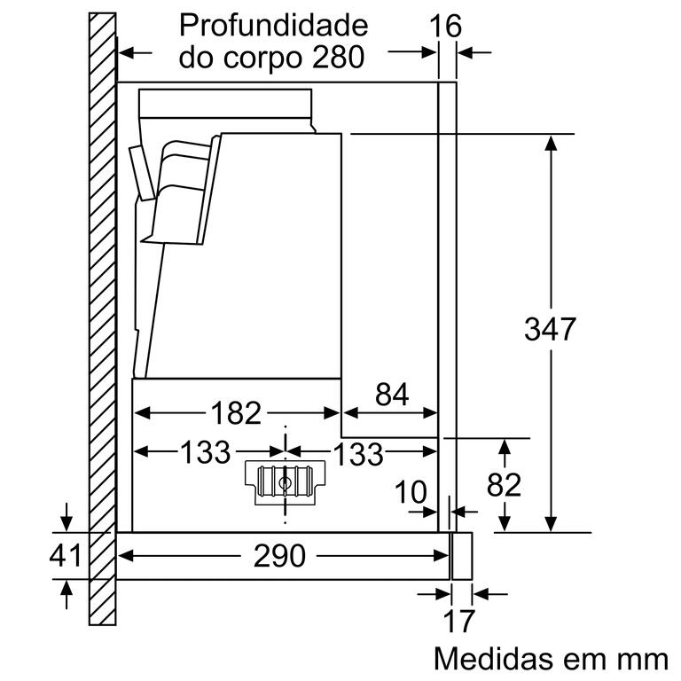 Serie 4 Exaustor telescópico 90 cm Prateado metálico Serie 4 Exaustor telescópico 90 cm Prateado metálico
