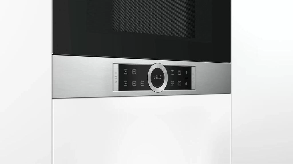 Serie 8 Micro-ondas integrável 60x38 Inox Serie 8 Micro-ondas integrável 60x38 Inox