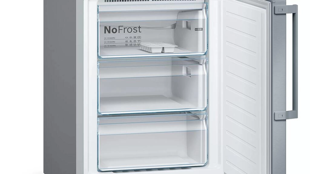 Serie 6 Combinado de instalação livre 204x60 Inox Serie 6 Combinado de instalação livre 204x60 Inox