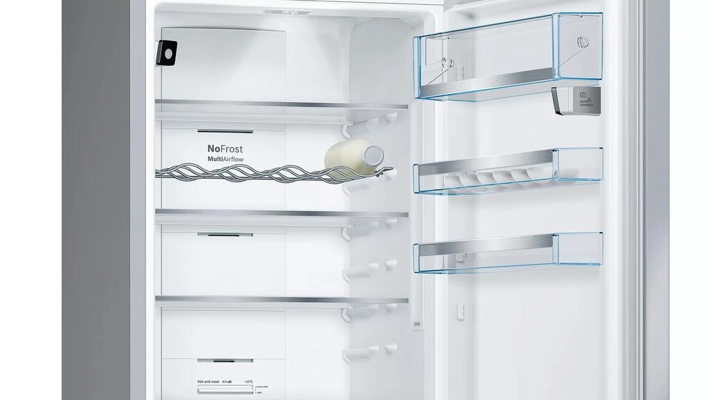 Serie 6 Combinado de instalação livre 204x60 Inox Serie 6 Combinado de instalação livre 204x60 Inox