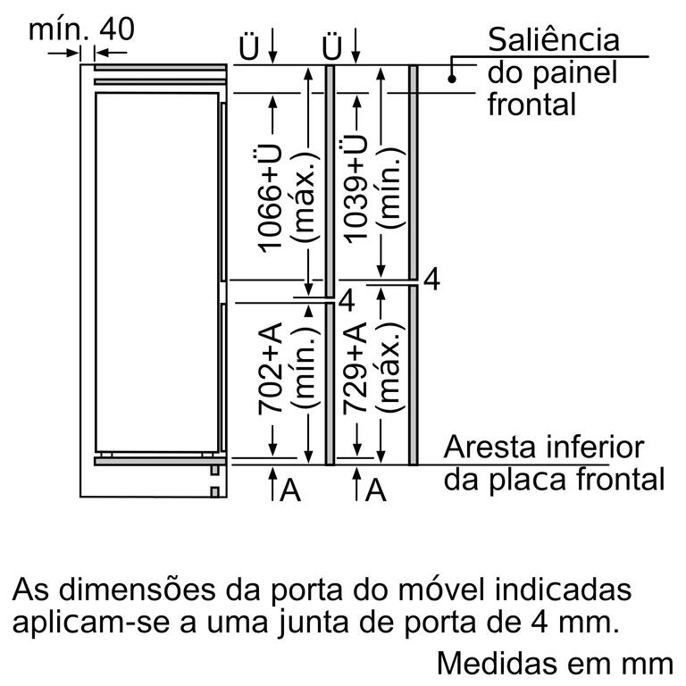 Serie 6 Combinado integrável 177.2x55.8 cm Serie 6 Combinado integrável 177.2x55.8 cm