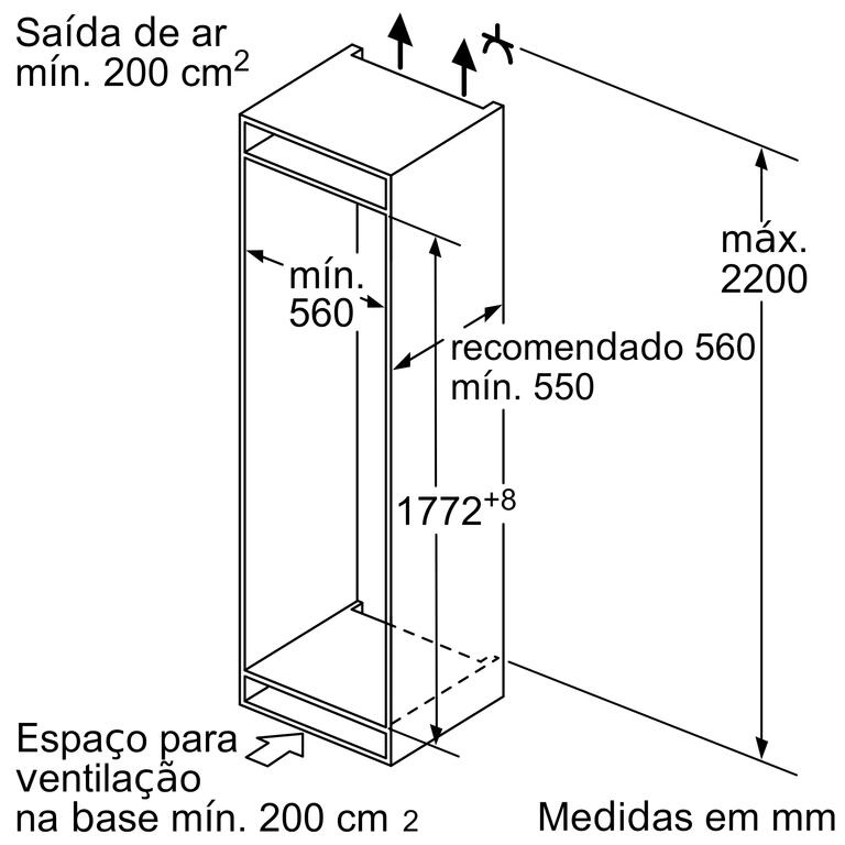 Serie 6 Combinado integrável 177.2x55.8 cm Serie 6 Combinado integrável 177.2x55.8 cm