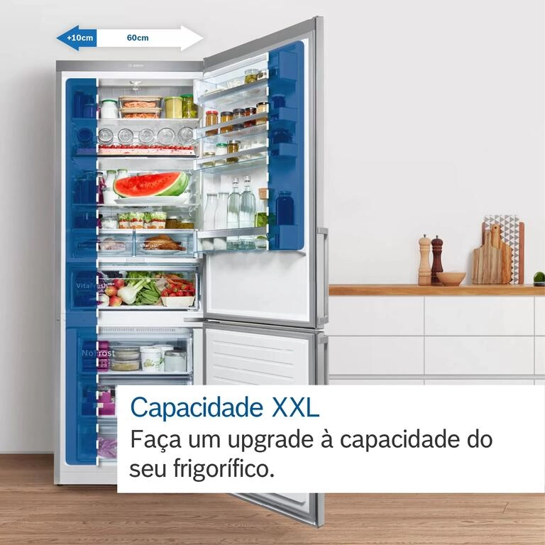 Serie 6 Frigorífico Americano 178.7x90.8 cm Inox Serie 6 Frigorífico Americano 178.7x90.8 cm Inox