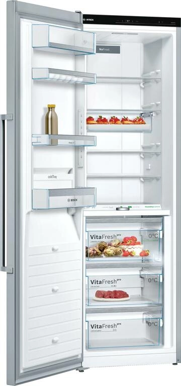 Serie 8 Frigorífico de instalação livre 186x60 cm Inox Serie 8 Frigorífico de instalação livre 186x60 cm Inox