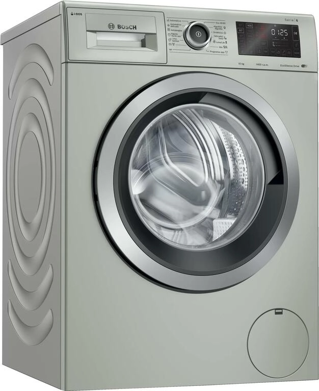 Serie 6 Máquina de Lavar Roupa, 10 kg 1400 rpm, inox Serie 6 Máquina de Lavar Roupa, 10 kg 1400 rpm, inox