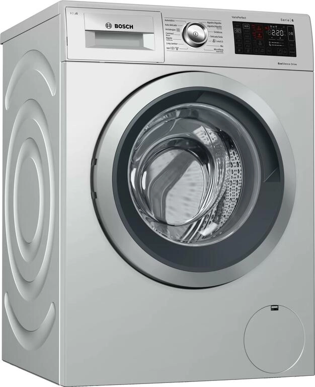 Serie 6 Máquina de Lavar Roupa, 9 kg 1400 rpm, Inox Serie 6 Máquina de Lavar Roupa, 9 kg 1400 rpm, Inox