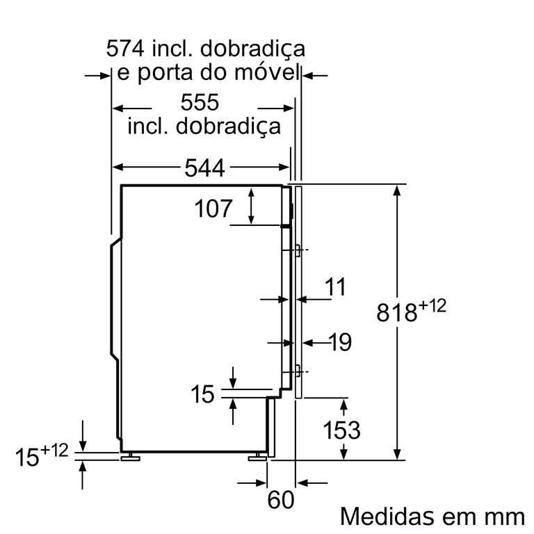 Serie 6 Máquina de lavar roupa de integrar, 7 kg 1200 rpm Serie 6 Máquina de lavar roupa de integrar, 7 kg 1200 rpm