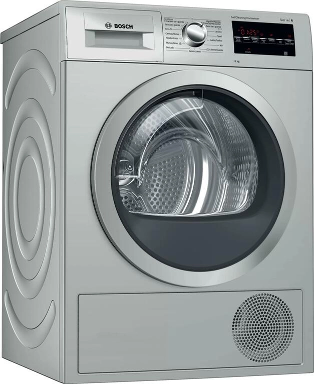Serie 6 Máquina de Secar Roupa, Bomba de Calor 9 kg Inox Serie 6 Máquina de Secar Roupa, Bomba de Calor 9 kg Inox