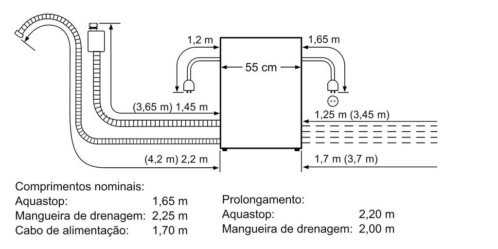 Serie 6 Máquina de Lavar Loiça Modular 60 cm Inox Serie 6 Máquina de Lavar Loiça Modular 60 cm Inox