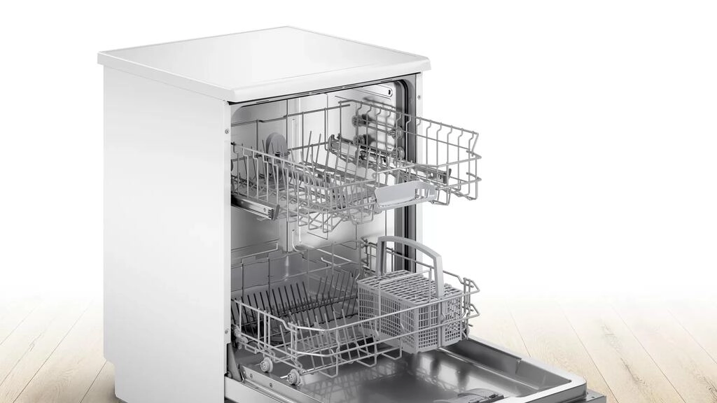 Serie 2 Máquina de Lavar Loiça, Instalação Livre 60 cm Branc Serie 2 Máquina de Lavar Loiça, Instalação Livre 60 cm Branc