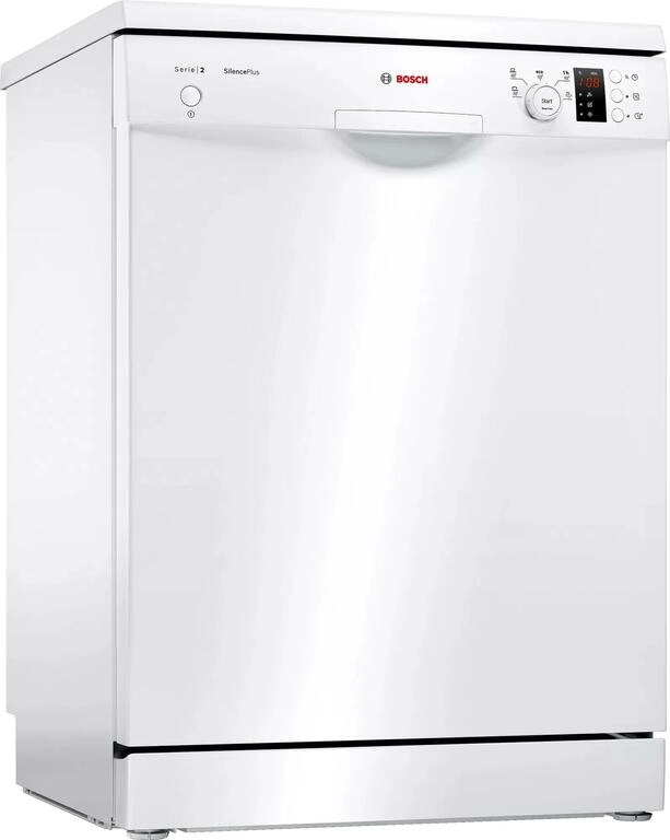 Serie 2 Máquina de Lavar Loiça, Instalação Livre 60 cm Branc Serie 2 Máquina de Lavar Loiça, Instalação Livre 60 cm Branc