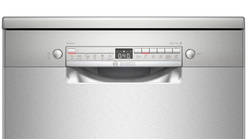 Serie 2 Máquina de Lavar Loiça, Instalação Livre 60 cm Inox Serie 2 Máquina de Lavar Loiça, Instalação Livre 60 cm Inox