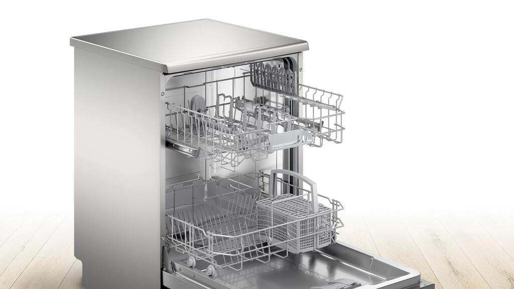 Serie 2 Máquina de Lavar Loiça, Instalação Livre 60 cm Inox Serie 2 Máquina de Lavar Loiça, Instalação Livre 60 cm Inox