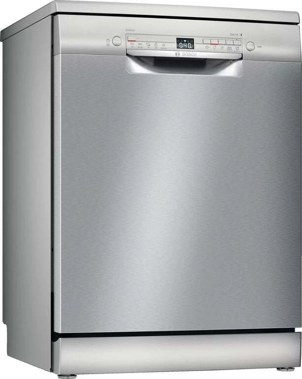 Serie 2 Máquina de Lavar Loiça, Instalação Livre 60 cm Inox Serie 2 Máquina de Lavar Loiça, Instalação Livre 60 cm Inox