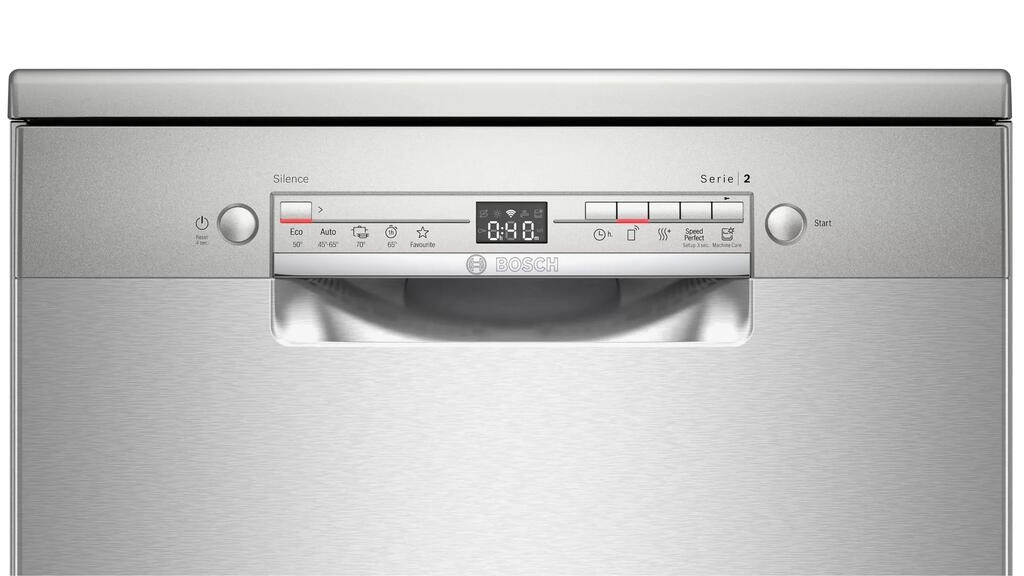 Serie 2 Máquina de Lavar Loiça, Instalação Livre 60 cm Inox Serie 2 Máquina de Lavar Loiça, Instalação Livre 60 cm Inox