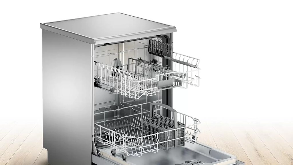 Serie 2 Máquina de Lavar Loiça, Instalação Livre 60 cm Inox Serie 2 Máquina de Lavar Loiça, Instalação Livre 60 cm Inox