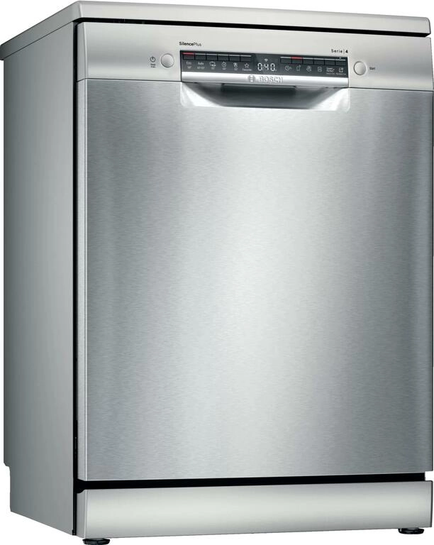 Serie 4 Máquina de Lavar Loiça, Instalação Livre 60 cm Inox Serie 4 Máquina de Lavar Loiça, Instalação Livre 60 cm Inox