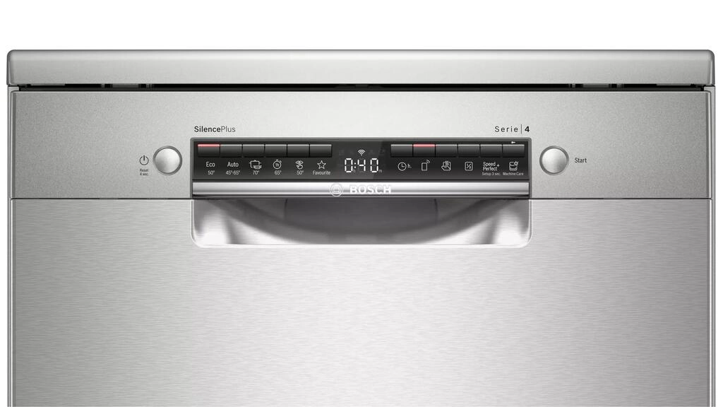 Serie 4 Máquina de Lavar Loiça, Instalação Livre 60 cm Inox Serie 4 Máquina de Lavar Loiça, Instalação Livre 60 cm Inox