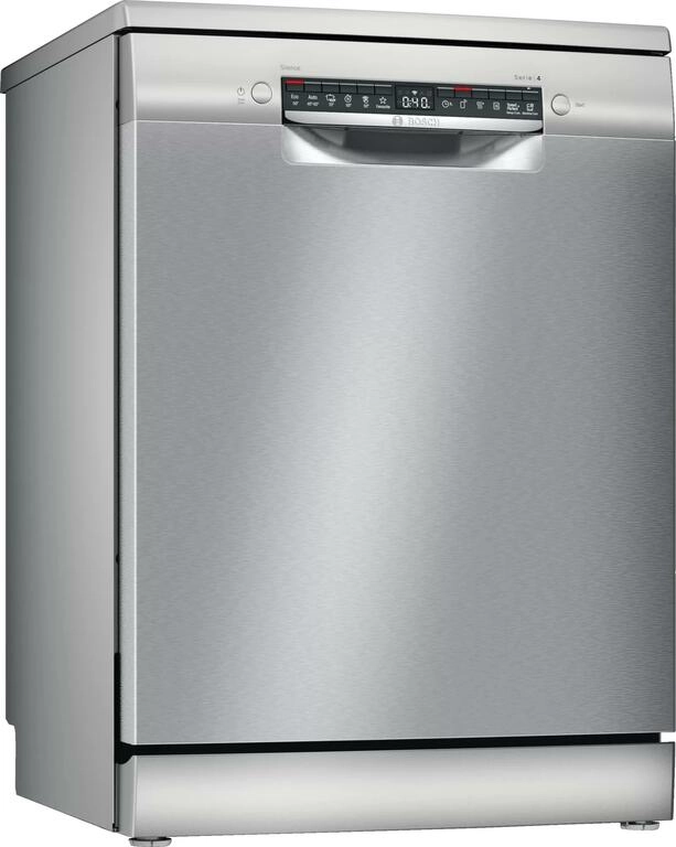 Serie 4 Máquina de Lavar Loiça, Instalação Livre 60 cm Inox Serie 4 Máquina de Lavar Loiça, Instalação Livre 60 cm Inox