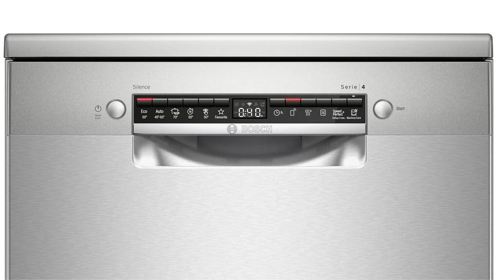 Serie 4 Máquina de Lavar Loiça, Instalação Livre 60 cm Inox Serie 4 Máquina de Lavar Loiça, Instalação Livre 60 cm Inox