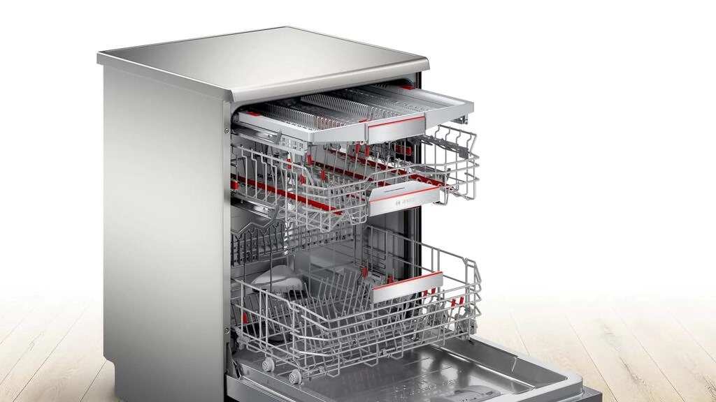 Serie 8 Máquina de Lavar Loiça, Instalação Livre 60 cm Inox Serie 8 Máquina de Lavar Loiça, Instalação Livre 60 cm Inox