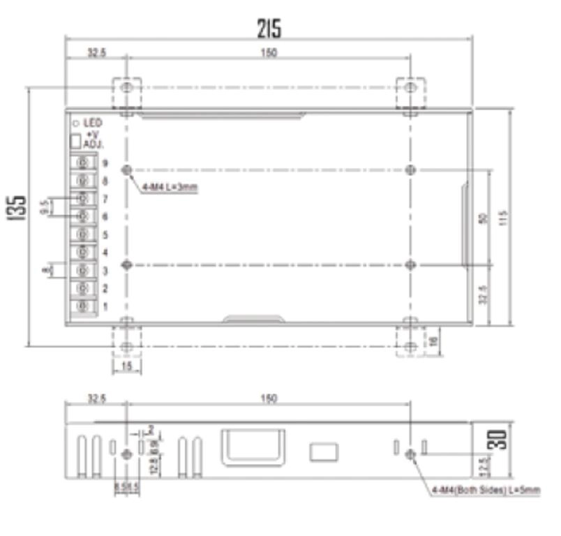 Transformador p/ Fita LED 200W Transformador p/ Fita LED 200W