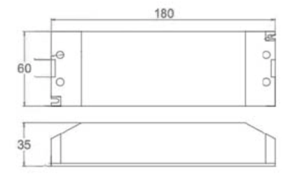 Transformador p/ Fita LED 75W Regulável Transformador p/ Fita LED 75W Regulável