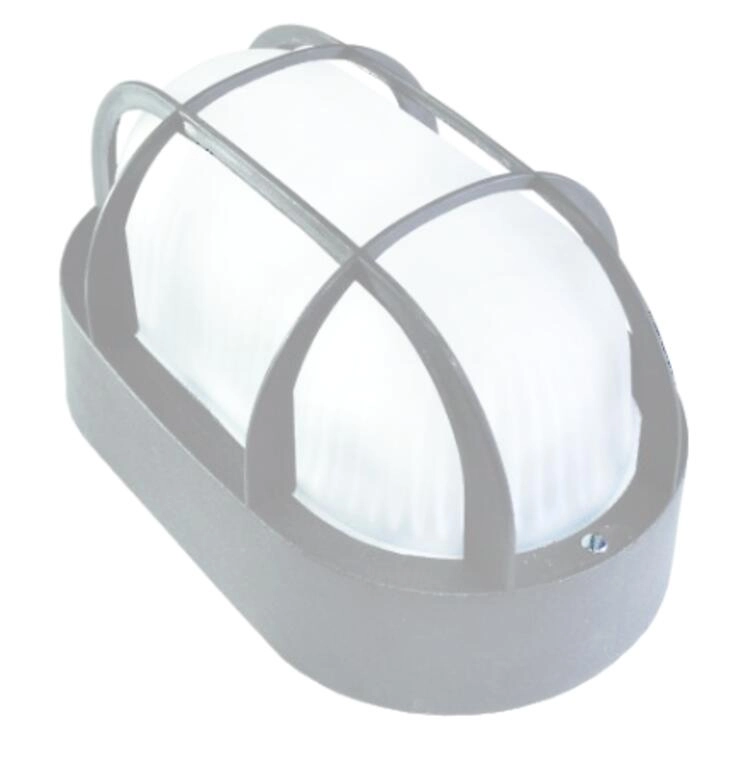 Aplique LED Oval c/ Grelha 6W Aplique LED Oval c/ Grelha 6W