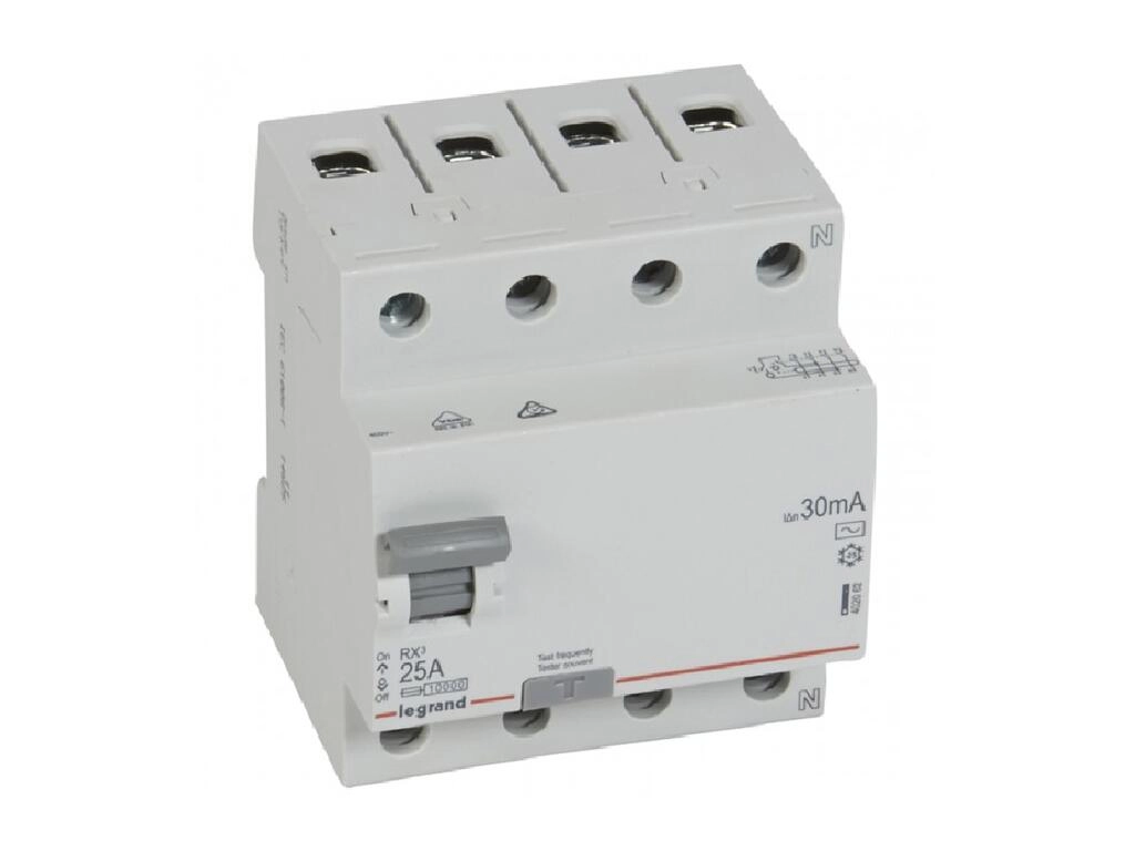 Interruptor Diferencial 4P 25A 30MA Interruptor Diferencial 4P 25A 30MA