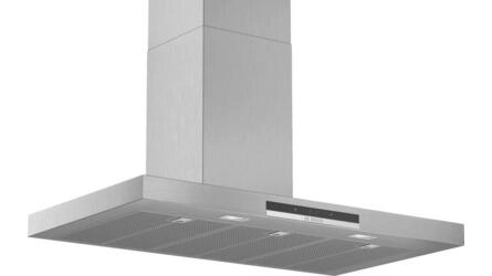 Serie  4 Chaminé de parede 90 cm Inox