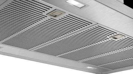 Serie 6 Chaminé de ilha 90 cm Inox