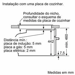 Serie 6 Forno micro-ondas 60x45 Inox