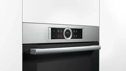 Serie 8 Forno compacto c/ função micro-ondas 60x45 cm Inox