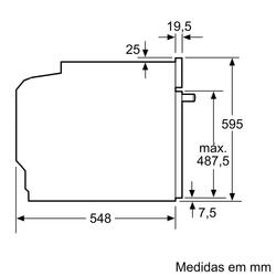 Serie 4 Forno integrável 60x60 Inox