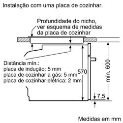 Serie 4 Forno integrável 60x60 Inox