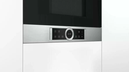 Serie 8 Micro-ondas integrável 60x38 Inox