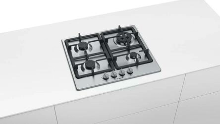 Serie 4 Placa a gás 60 cm Inox
