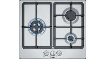 Serie 4 Placa a gás 60 cm Inox