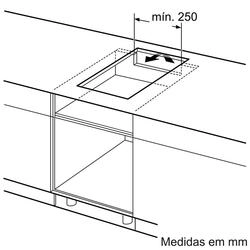 Serie 6 Dominó de indução 30 cm Preto