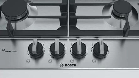 Serie 6 Placa a gás 60 cm Inox