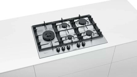Serie  6 Placa a gás 75 cm Inox