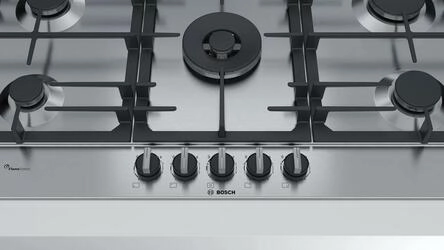 Serie  6 Placa a gás 90 cm Inox