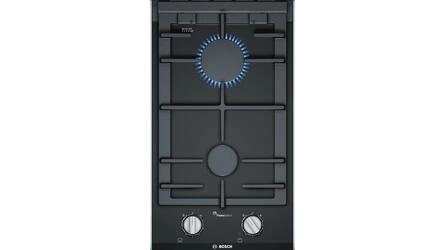 Serie 8 Dominó a gás 30 cm Vidro, Preto