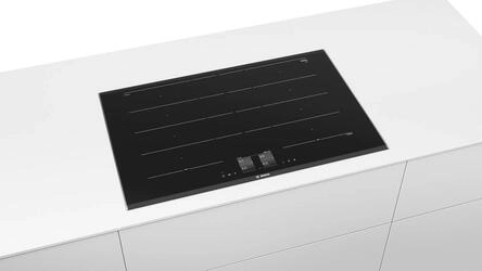 Serie 8 Placa de indução 80 cm Preto