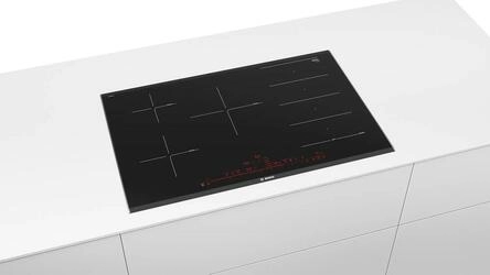 Serie 8 Placa de indução 80 cm Preto