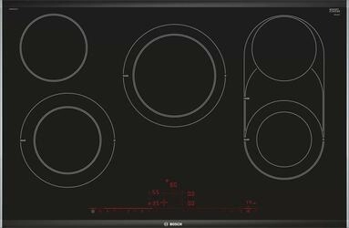 Serie 8 Placa vitrocerâmica 80 cm Preto