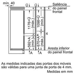 Serie 2 Combinado integrável 177.2x54.1 cm