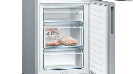 Serie 4 Combinado de instalação livre 186x60 cm Inox