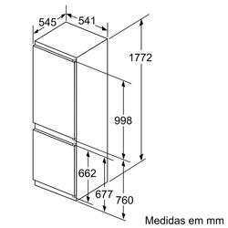 Serie 4 Combinado integrável 177.2x54.1 cm