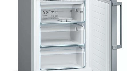 Serie 6 Combinado de instalação livre 204x60 Inox 